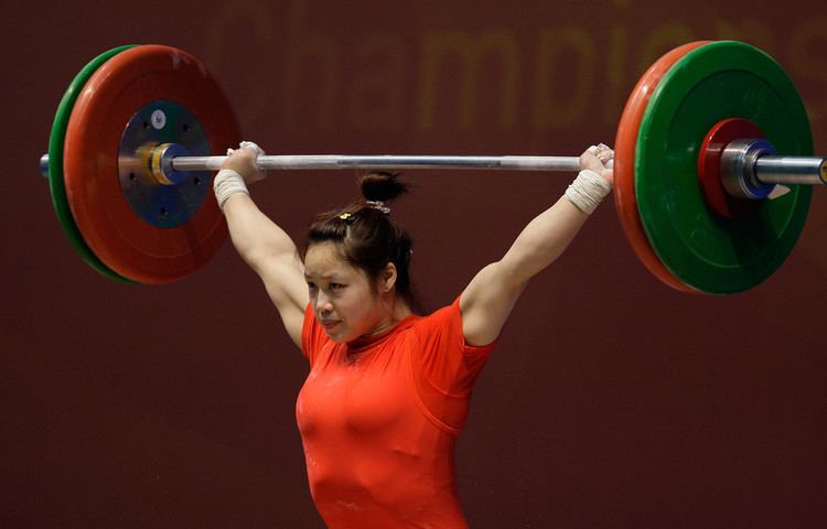 Zhou Jun Zhou Jun Photos Photos Asian Weightlifting Championships Day 4