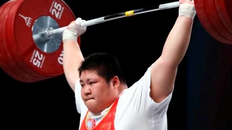 Zhou Lulu Zhou Lulu Wins Gold Medal Women39s Weightlifting 2012