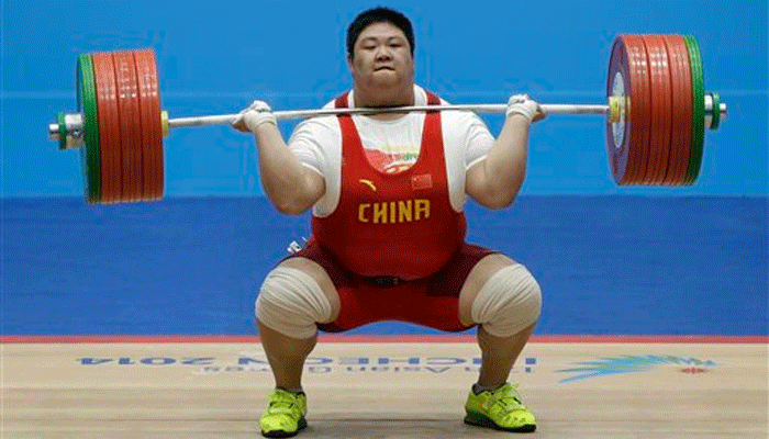 Zhou Lulu Asian Games Chinas Zhou Lulu lifts heaviest single