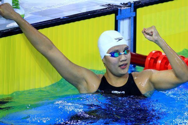 Zhu Qianwei Zhu Qianwei wins first swimming gold at Asian Games Chinaorgcn