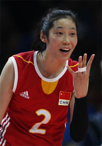 Zhu Ting (volleyball) Zhu Ting Powerful Player from CHINA womens Volleyball team Tibba