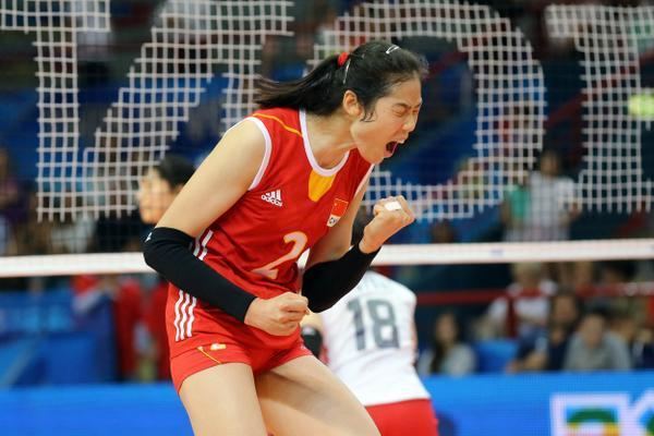 Zhu Ting (volleyball) FIVB Volleyball on Twitter TeamChinas Zhu Ting is a fierce