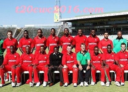 Zimbabwe national cricket team 15Men Zimbabwean Squad World T20 2016 Zimbabwe Team Squad ICC T20