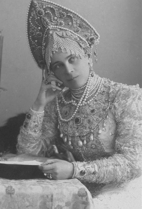 Zinaida Yusupova 1903 Costume Ball in the Winter Palace St Petersburg
