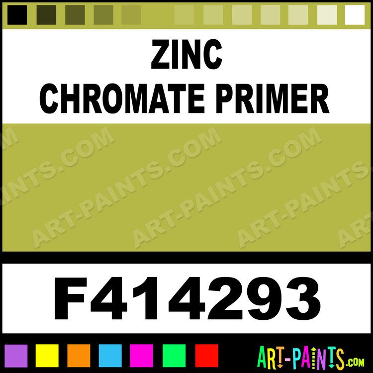 Zinc chromate Zinc Chromate Primer Model Metal Paints and Metallic Paints