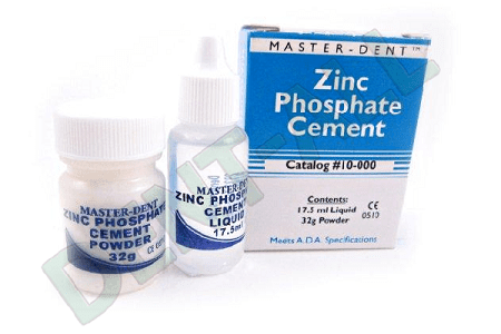 Zinc phosphate Dent Zinc Phosphate Cement Kit 32g175mL
