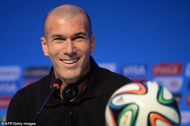 Zinedine Zidane Zinedine Zidane won39t coach Bordeaux as France star39s