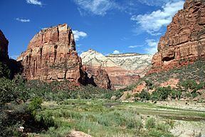 Zion Canyon httpsuploadwikimediaorgwikipediacommonsthu