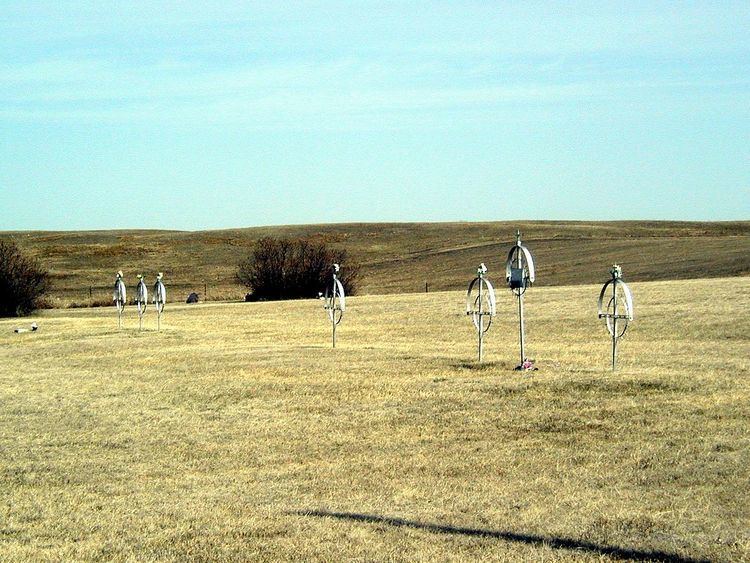 Zion Lutheran Cemetery, Wrought-Iron Cross Site