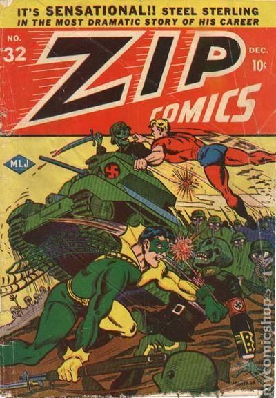 Zip Comics Zip Comics 1940 comic books