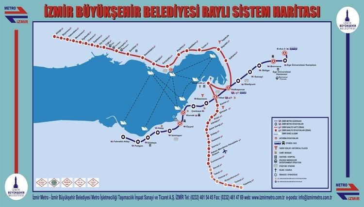 İzmir Metro ZMR METRO DURAKLARI METRO DURAKLARI METRO DURAKLARI ZMR METRO