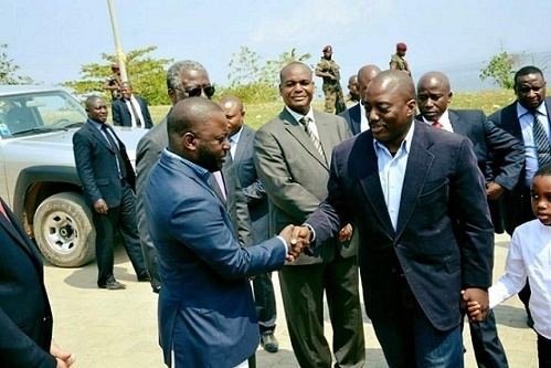 Zoé Kabila RDC Alias Joseph Kabila inaugure l39htel de Zo Kabila Muanda le