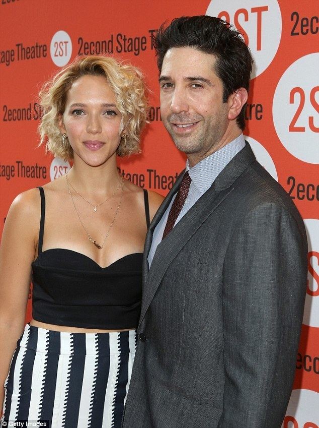 Zoe Buckman David Schwimmer makes rare appearance with wife Zoe