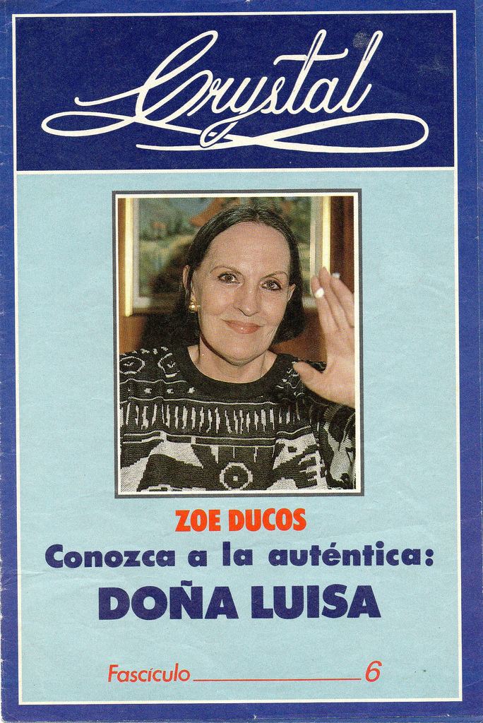 Zoe Ducós Zoe Ducs 1 Zoe Ducs Conozca a la autntica Doa Luisa Flickr