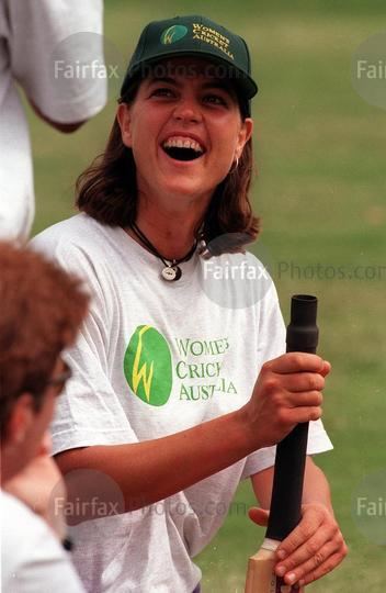 Zoe Goss Fairfax Photos Australian cricketer Zoe Goss practices