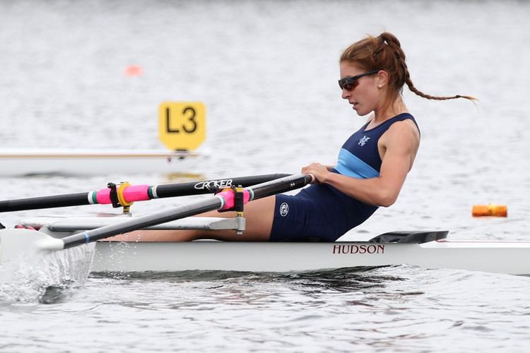 Zoe McBride McBride beats 21yearold world best at Varese World Rowing Cup