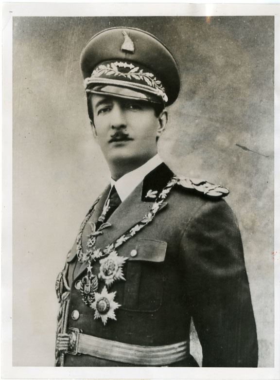 Zog I of Albania NEWS PHOTO KING ZOG OF ALBANIA BEFORE EXILE 1938