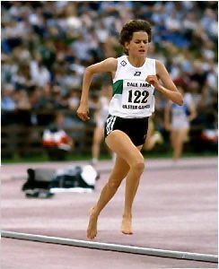 Zola Budd Olympic runner Zola Budd one of the most infamous barefoot