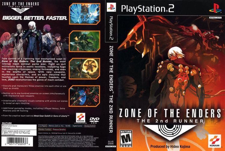 Zone of the Enders: The 2nd Runner wwwtheisozonecomimagescoverps2695jpg