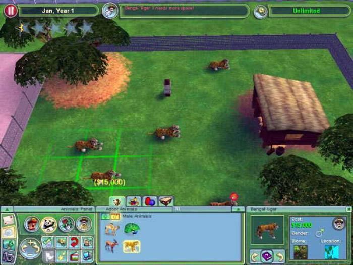 zoo tycoon 2 all expansions animals by biome