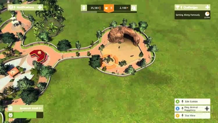 Zoo Tycoon (2013 video game) Creating A Lion Habitat Zoo Tycoon YouTube