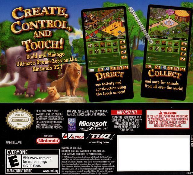 Zoo Tycoon 2 DS Box Shot for DS - GameFAQs