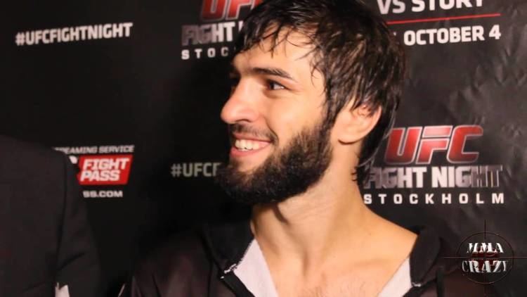 Zubaira Tukhugov Zubaira Tukhugov UFC Fight Night Stockholm Post Fight