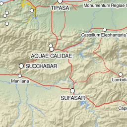 Zucchabar Roman Province Map