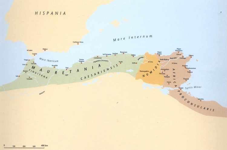 Zucchabar Roman Province Map
