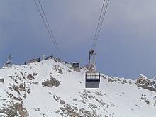 Zugspitze Glacier Cable Car httpsuploadwikimediaorgwikipediacommonsthu