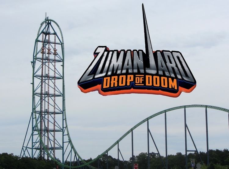 Zumanjaro: Drop of Doom NewsPlusNotes Dropping In On Zumanjaro Drop of Doom at Six Flags