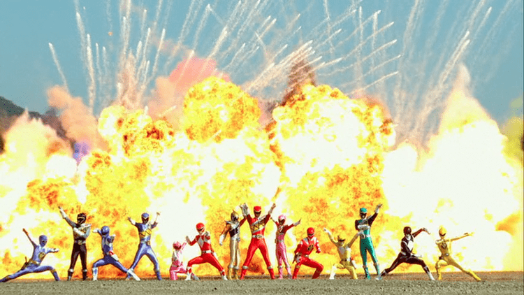 Zyuden Sentai Kyoryuger vs. Go-Busters: The Great Dinosaur Battle! Farewell Our Eternal Friends movie scenes Movie REVIEW Zyuden Sentai Kyoryuger vs Go Busters