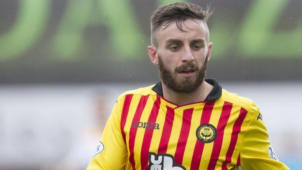 Steven Lawless Partick Thistle Steven Lawless banned for betting offences BBC Sport