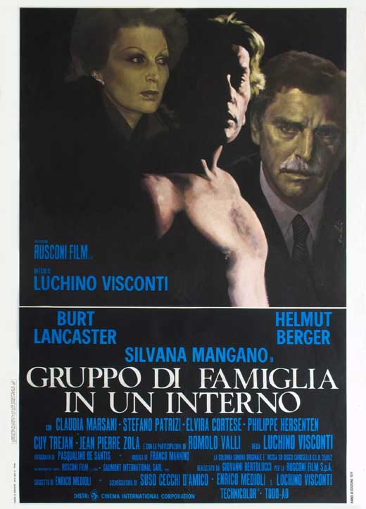 Conversation Piece (film) Conversation Piece 1974 Italy DCoSc Luchino Visconti Burt