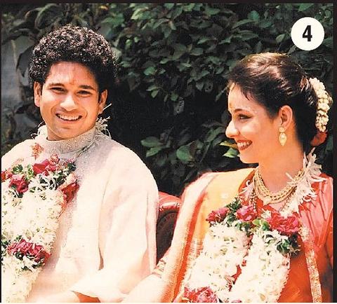Sachin and Anjali Tendulkar