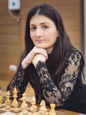 Nino Batsiashvili Round 8 The FIDE Womens Grand Prix 201516