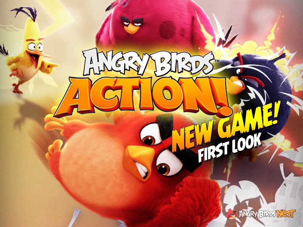 Angry Birds Action! Arcade Style SmashEmUp Angry Birds Action SoftLaunched in New