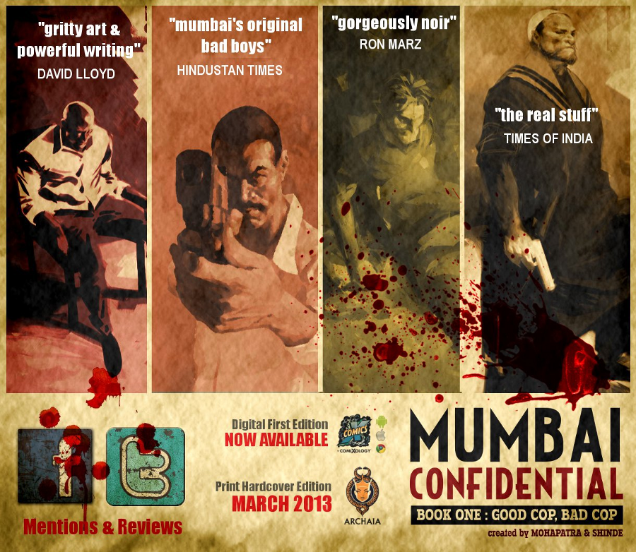 Mumbai Confidential Mumbai Confidential crimenoir comic book created by Saurav