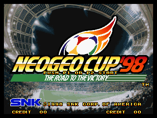 Neo Geo Cup '98: The Road to the Victory NeoGeo Cup 3998 Play Retro SNK Neo Geo games online